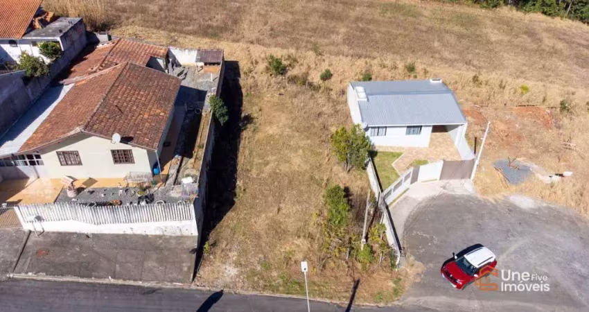 Terreno à venda, 360 m² por r$ 330.000 - jardim itália - campo largo/pr