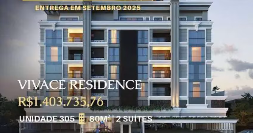 Apartamento 2 suítes  no centro de bombinhas entrega setembro 2025