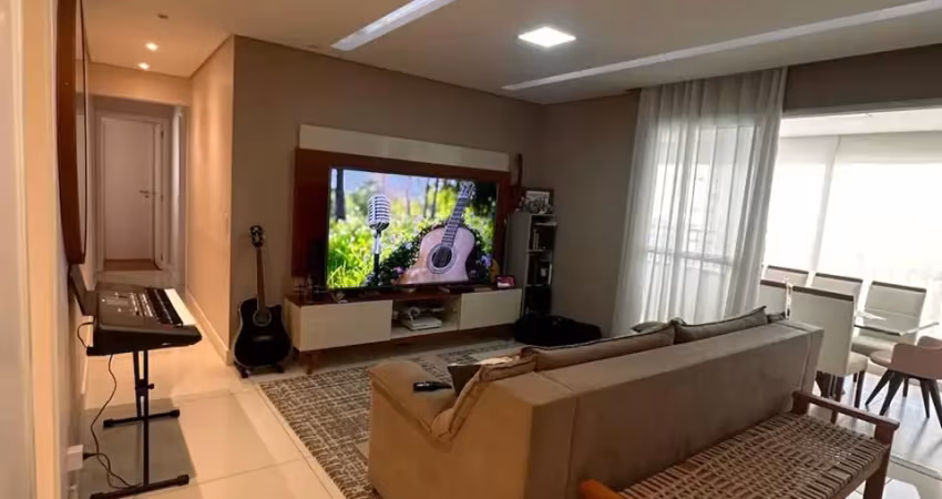 Aluga-se apartamento 3 dormitórios 1 suíte com 128m² sacada gourmet na vila augusta