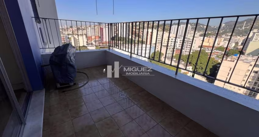Apartamento com varanda sala 2 quartos e infraestrutura completa. Rua Santa Amélia - Tijuca