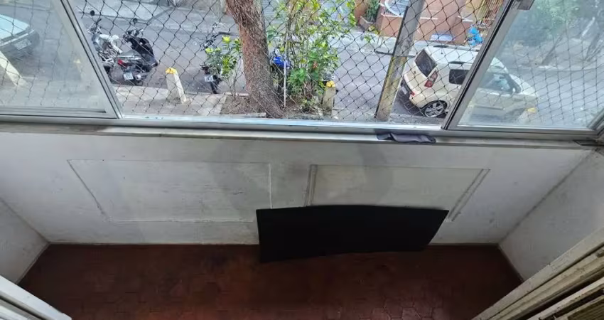 Cód 19789 - rua conde de bonfim - apartamento com 2 quartos com dependência - 1 vaga de garagem