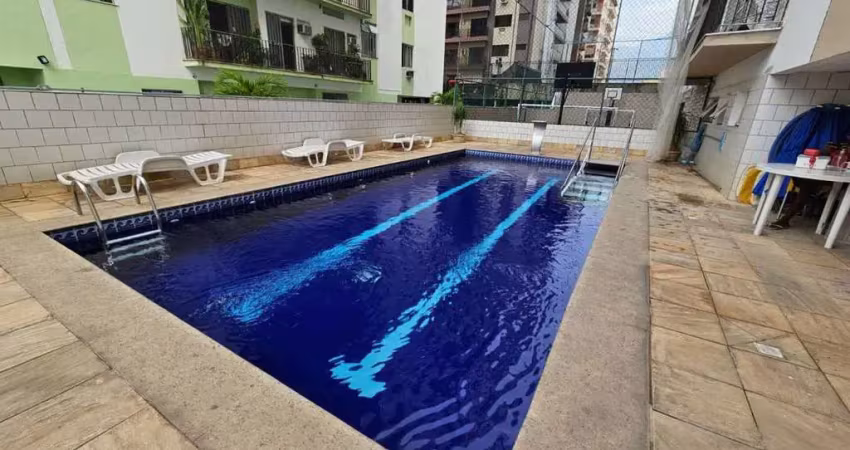 Cobertura duplex à venda colado no shopping tijuca  com 3 quartos sendo 1 suíte, 2 vagas -  prédio com infra total, portaria e segurança 24h