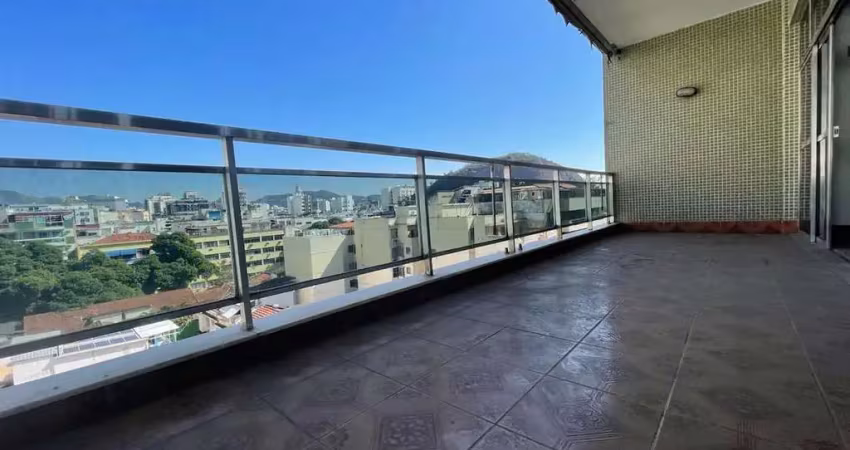 Apartamento à venda na tijuca! varandão, 4 quartos, sendo 2 suítes e 4 vagas de garagem! são 160m²! rua marquês de valença!