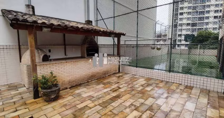 Apartamento com varanda, 3 quartos sendo 1 suíte, 2 vagas e lazer para família. metrô uruguai.