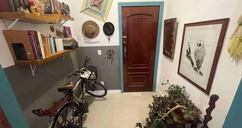 Excelente apartamento garden com varanda à venda na rua silveira martins, no flamengo!