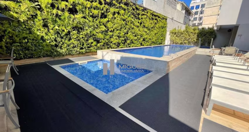 Condomínio de alto padrão com 2 quartos, vaga - Metrô São Francisco Xavier - porteira fechada - Tijuca - Rio de Janeiro