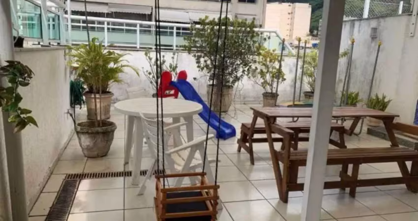 Cobertura à venda rua guaxupé  varanda sala 3 quartos com 1 suite area de lazer e 2 vagas na escritura - código 21471