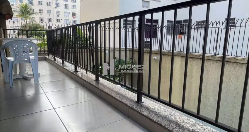 Apartamento à venda  (varanda, 3 quartos, suíte e 2 vagas) na rua mário barreto - tijuca!