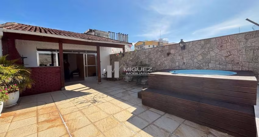Cobertura linear magnífica à venda, Tijuca, Rua Itacuruçá, metrô Uruguai, 3 quartos, 1 suíte, 1 vaga, área gourmet com piscina, vista livre para o Sumaré, aproximadamente 210 m², código 21616
