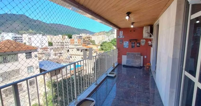 Apartamento a venda varanda 2 quartos com 1 suite totalmente modernizado - Senador Muniz Freire - Vila Isabel