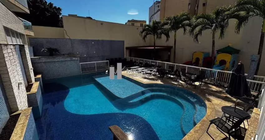 Apartamento a venda rua paraíba, varanda, sala, 2 quartos, sendo 1 suite. 1 vaga de garagem, infraestrutura completa.