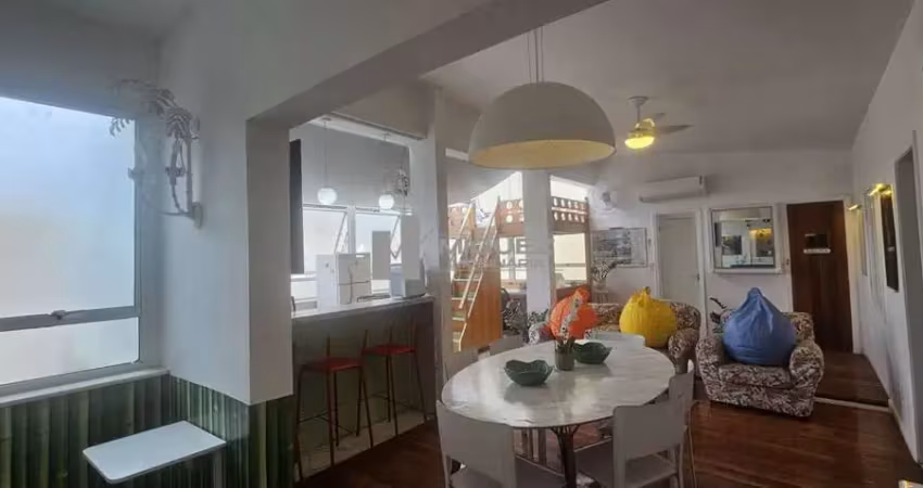 Avenida rainha elizabeth, cobertura com energia solar para locação, ipanema, 2 quartos, 1 vaga, psicina, área de lazer