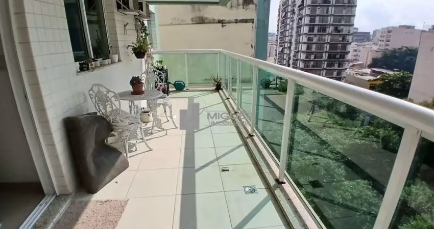 Apartamento à venda rua araújo pena tijuca varandão 3 quartos sendo  1 suíte, 2 vagas de garagem na escritura infraestrutura total