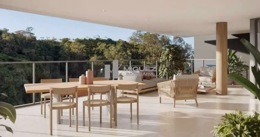À venda no the edge, icaraí: apartamento exclusivo com 3 suítes, varanda com vista frontal para o mar e 2 vagas de garagem. alto padrão de acabamento e área de lazer de alto nível. agende sua visita.