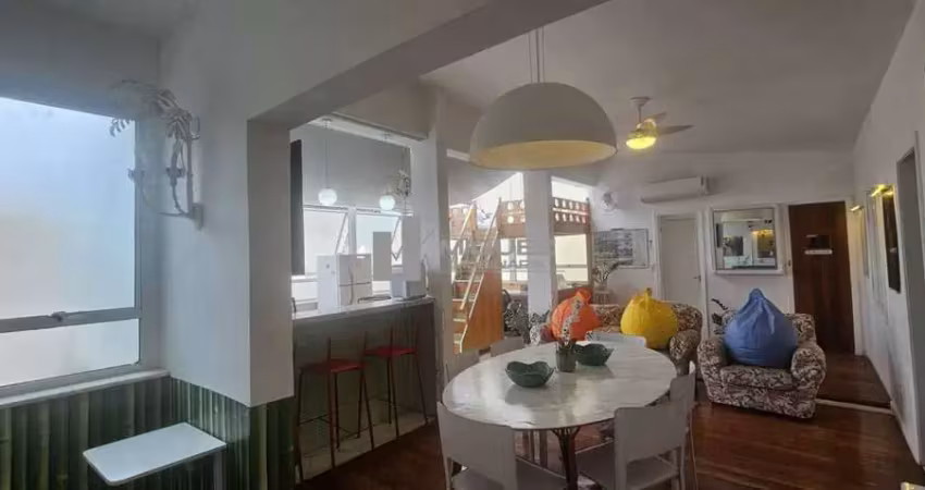 Cobertura à venda na avenida rainha elizabeth, em ipanema. são 2 quartos, 1 vaga de garagem, piscina privativa e área de lazer completa. imóvel com energia solar instalada, proporcionando economia e s