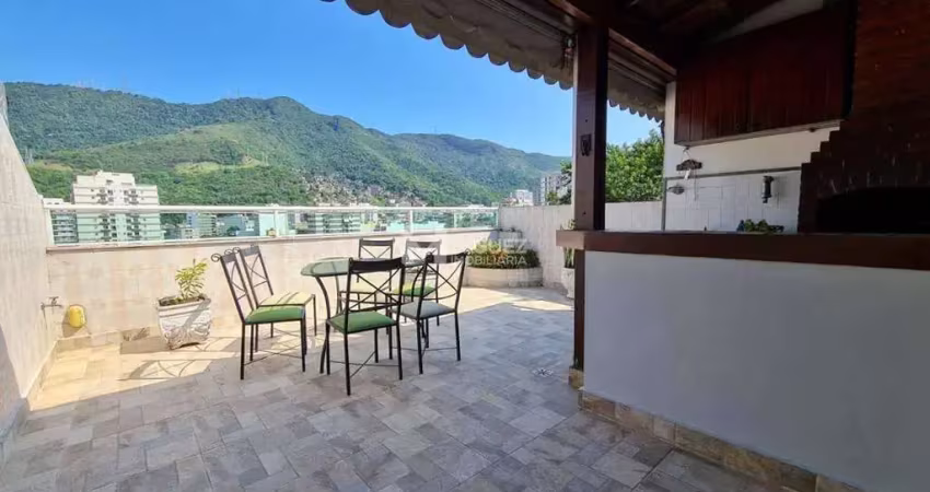 Cobertura duplex à venda na tijuca com 4 quartos 1 suite e 2 vagas na escritura, proximo ao metrô da uruguai