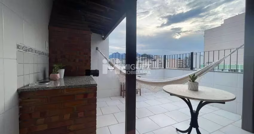 Cobertura duplex à venda na tijuca! com aproximadamente 160m², são 4 quartos, suíte e vaga! rua professor gabizo!