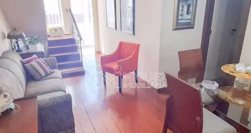 Código 2250 - cobertura com 3 quartos, vaga, tijuca - rio de janeiro