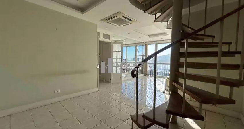 Cobertura duplex, 3 quartos, area gourmet, 2 vagas, portaria 24h