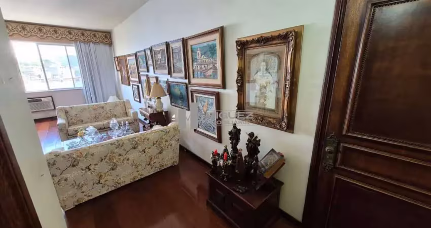 Vendo apartamento na rua antônio basílio, na tijuca. possui 3 quartos, sendo 1 suíte, dependências completas, 1 vaga na garagem e próximo ao metrô uruguai.