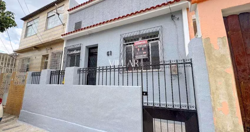 Excelente casa em olaria | casa completa e reformanda de 2 quartos em olaria | casa rua lígia em ol