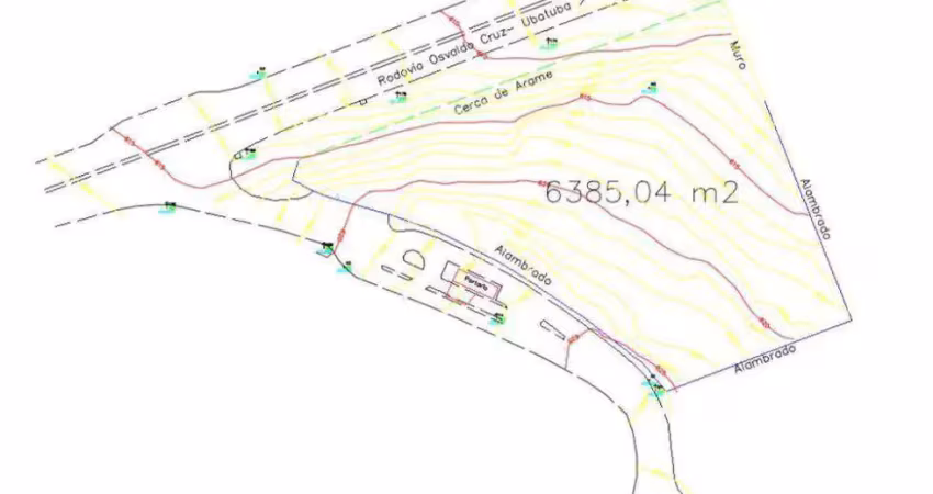 Área à venda, 6385,04m² - chácaras cataguá - taubaté/sp
