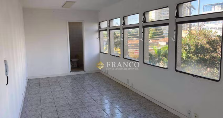 Sala comercial, 34 m² - venda ou aluguel - Centro - Taubaté/SP