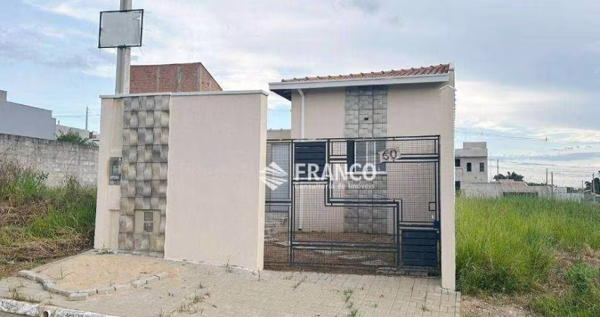Casa com 2 dormitórios à venda, 69 m² - Quintas de Santa Cruz - Taubaté/SP