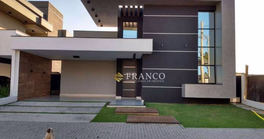 Casa com 3 dormitórios à venda, 193 m² - Condomínio Residencial Green Park - Taubaté/SP