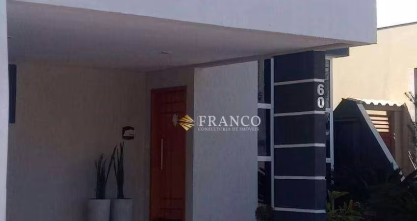 Casa com 3 dormitórios à venda, 150 m² - Condomínio Jardim Oásis - Taubaté/SP
