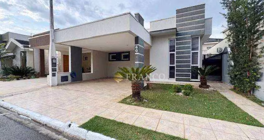 Casa com 3 dormitórios à venda, 150 m² - condomínio jardim oásis - taubaté/sp
