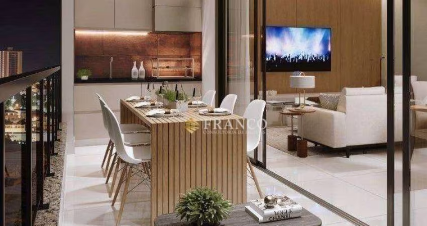 Apartamento com 3 dormitórios à venda, 109 m² por R$ 750.000,00 - Jardim das Nações - Taubaté/SP