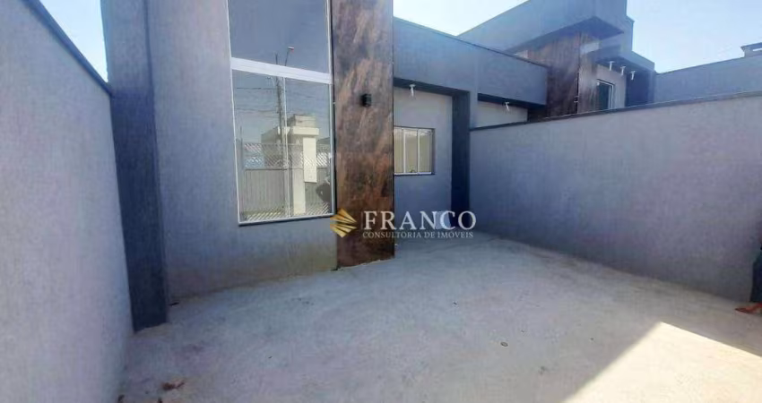 Casa com 3 dormitórios à venda, 88,39m² - Jardim Oasis - Taubaté/SP