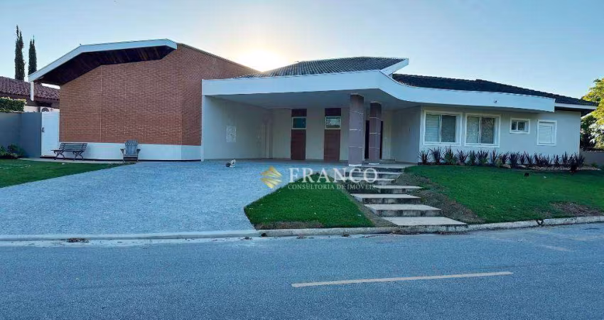 Casa com 4 dormitórios à venda, 430 m² - Condomínio Vale do Sol - Tremembé/SP