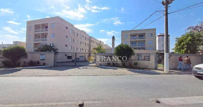 Apartamento com 2 dormitórios à venda, 53 m² - parque santo antônio - taubaté/sp