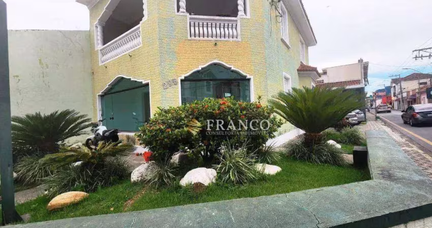 Sobrado com 3 dormitórios para alugar, 180 m² - centro - taubaté/sp