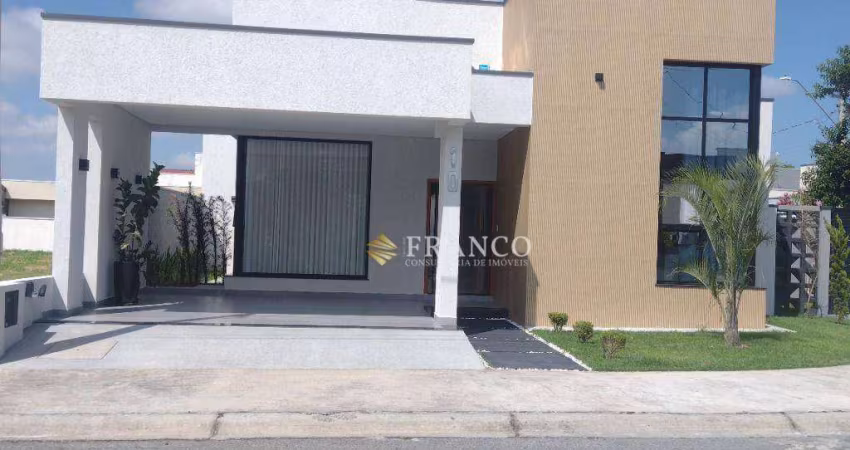 Casa com 3 dormitórios à venda, 180 m² - Condomínio Residencial Tecoara - Taubaté/SP