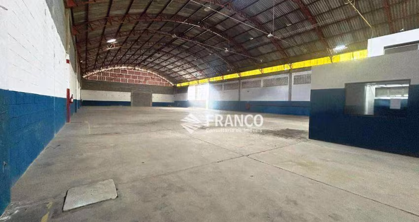 Galpão comercial para locação, 2.070 m² - Pinhão - Taubaté/SP