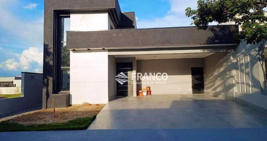 Casa com 3 dormitórios à venda, 180 m² - Condomínio Residencial Tecoara - Taubaté/SP