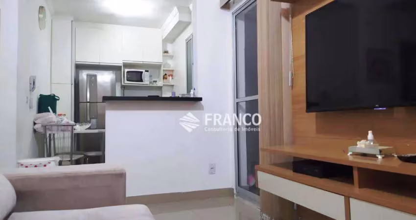 Apartamento com 2 dormitórios à venda, 54 m² - Parque Senhor do Bonfim - Taubaté/SP