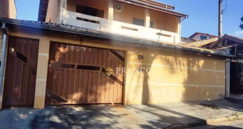 Sobrado com 3 dormitórios à venda, 355,93m² - campos elíseos - taubaté/sp