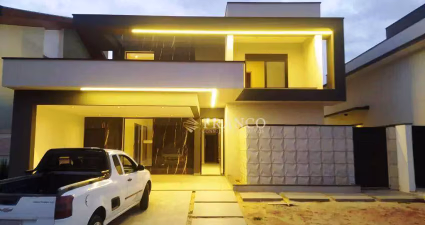 Sobrado em construção, com 4 dormitórios à venda, 245 m² - condomínio residencial green park - taubaté/sp