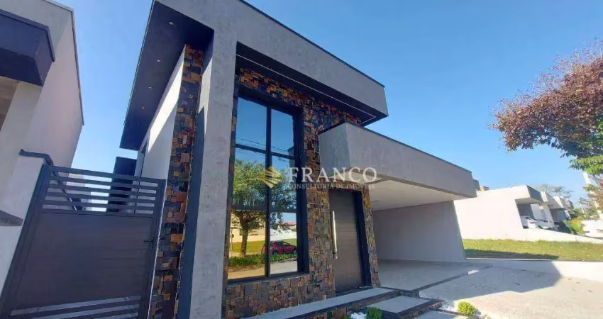 Casa com 3 dormitórios à venda, 183 m² - Condomínio Ouro Ville - Taubaté/SP