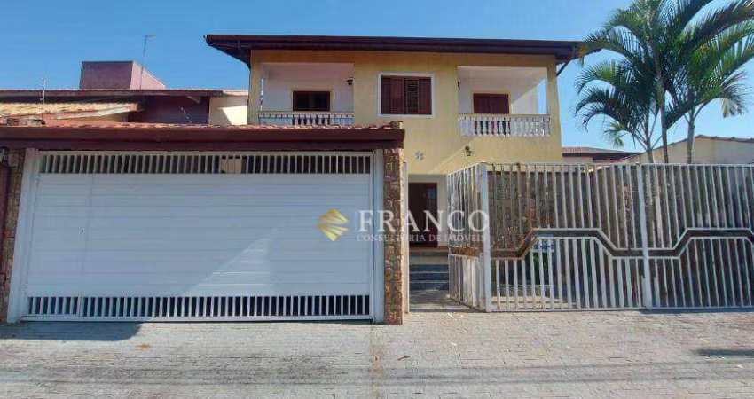 Sobrado com 5 dormitórios à venda, 260 m² - Campos Elíseos - Taubaté/SP