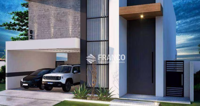 Sobrado com 4 dormitórios à venda, 357,20m² - Condomínio Residencial Green Park - Taubaté/SP