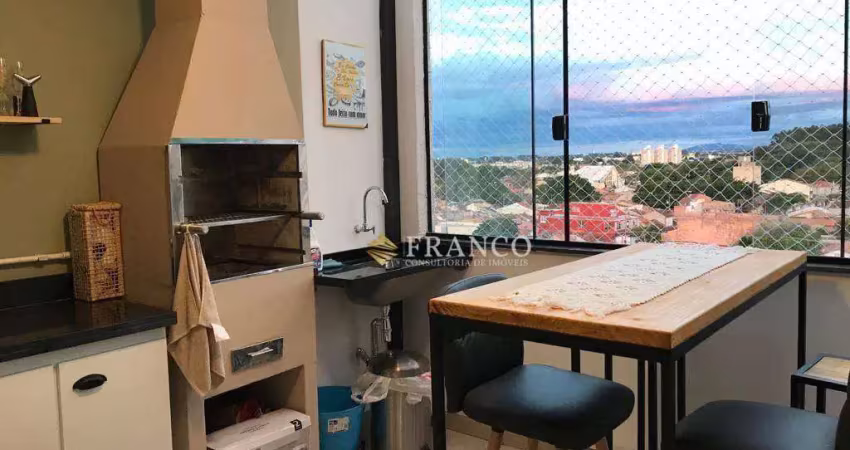 Apartamento Duplex com 1 dormitório à venda, 58 m² por R$ 280.000,00 - Areão - Taubaté/SP