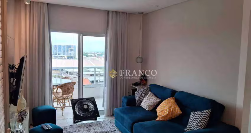 Apartamento com 2 dormitórios à venda, 84,40m² - bosque flamboyant - taubaté/sp