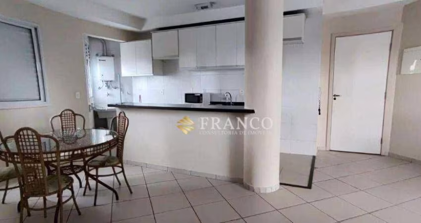 Apartamento com 2 dormitórios para alugar, 67 m² por R$ 2.449,90/mês - Jardim das Nações - Taubaté/SP