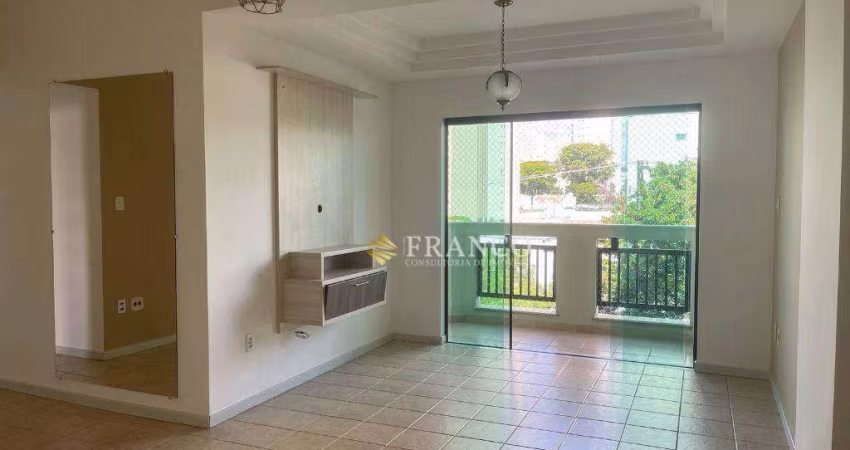 Apartamento com 3 dormitórios para alugar, 112 m² por R$ 3.290,00/mês - Jardim das Nações - Taubaté/SP