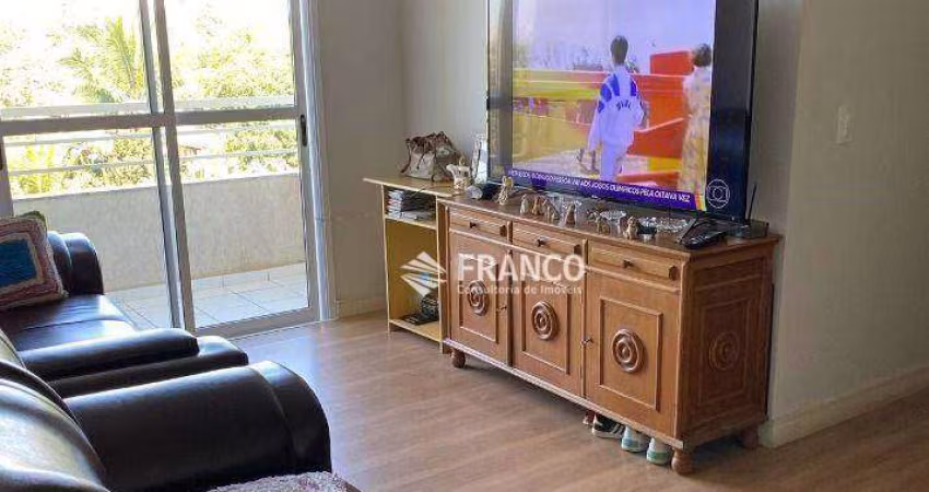 Apartamento com 2 dormitórios à venda, 72 m² - Parque São Luís - Taubaté/SP